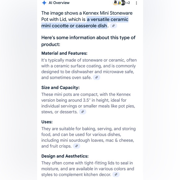 6 (8 2 free) Kennex stoneware covered dishes. (Cocottes) baking/serving 4oz - Picture 3 of 13